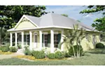 Vacation House Plan Front Photo 01 - Benkelman Ranch Home 028D-0025 - Search House Plans and More