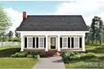 Vacation House Plan Front Photo 04 - Benkelman Ranch Home 028D-0025 - Search House Plans and More
