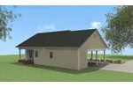 Ranch House Plan Color Image of House - Alcott Southern Home 028D-0051 - Search House Plans and More