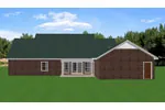 Ranch House Plan Color Image of House - Alderwood Southern Home 028D-0052 - Search House Plans and More