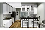 Ranch House Plan Kitchen Photo 02 - Germainia  Country Ranch Home 028D-0073 - Search House Plans and More