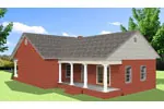 Traditional House Plan Color Image of House - Emma Cottage Home 028D-0086 - Search House Plans and More