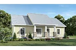 Ranch House Plan Front of Home - 028D-0092 - Shop House Plans and More