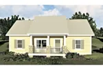 Ranch House Plan Front Photo 02 - 028D-0092 - Shop House Plans and More