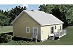 Ranch House Plan Rear Photo 01 - 028D-0092 - Shop House Plans and More