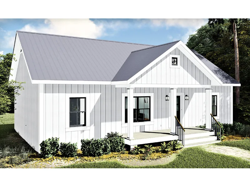 Vacation House Plan Front Photo 03 - 028D-0100 - Shop House Plans and More