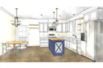 Lake House Plan Kitchen Photo 01 - Kinney Country Home 028D-0101 - Search House Plans and More