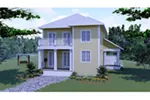 Southern House Plan Front of Home - 028D-0102 - Shop House Plans and More