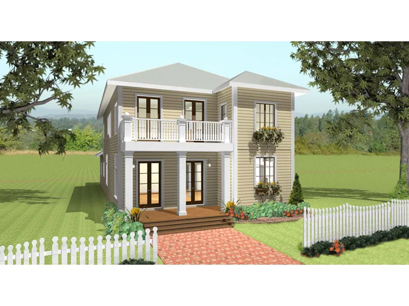 Southern House Plan Front Photo 01 - 028D-0102 - Shop House Plans and More