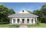 Ranch House Plan Front of Home - Miller Lane Modern Farmhouse 028D-0108 - Shop House Plans and More