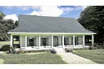 Lowcountry House Plan Front Photo 01 - 028D-0110 - Shop House Plans and More