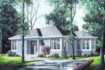 Front Image - Renfrew Contemporary Home 032D-0005 - Shop House Plans and More