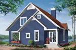 Front Image - Rycroft Bay Cottage Home 032D-0042 - Shop House Plans and More