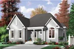 Ranch House Plan Front Photo 01 - Leicester Ranch Home 032D-0091 - Shop House Plans and More