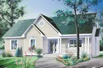 Country House Plan Front Image - Loudon Traditional Ranch Home 032D-0100 - Shop House Plans and More