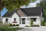 Country House Plan Front Photo 01 - Loudon Traditional Ranch Home 032D-0100 - Shop House Plans and More