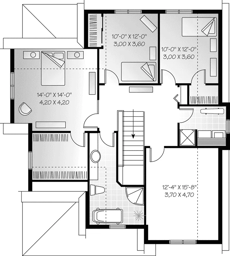 Second Floor - Colington Country Home 032D-0224 - Search House Plans and More