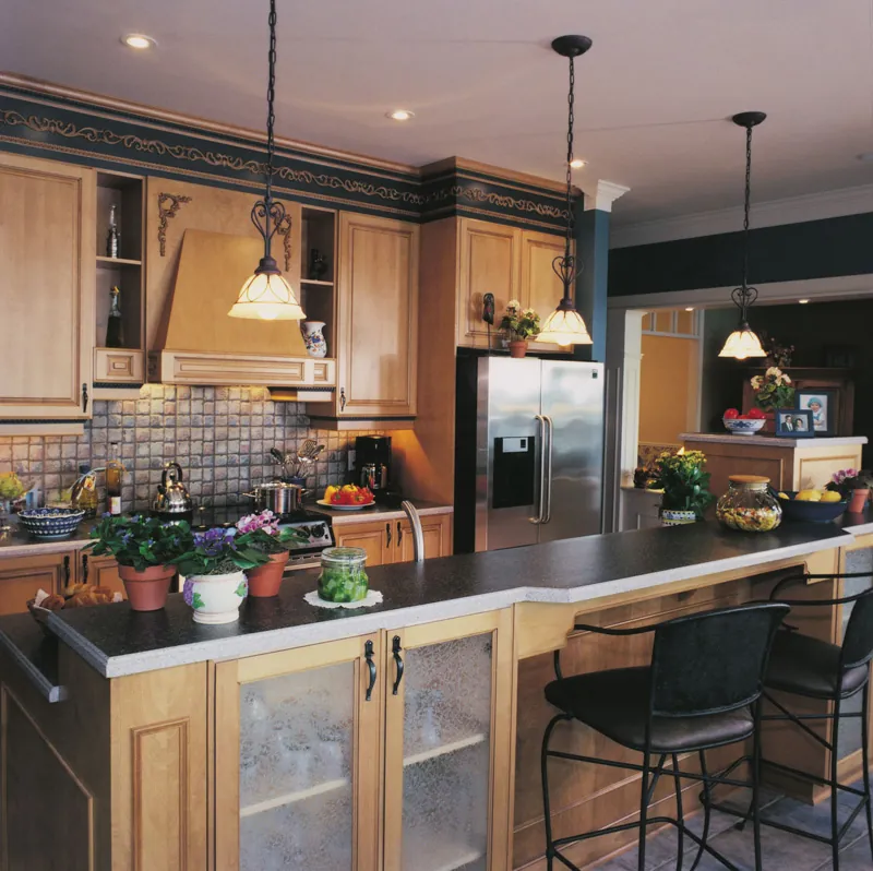 Kitchen Photo 02 - Walbrook Park Traditional Home 032D-0234 - Shop House Plans and More