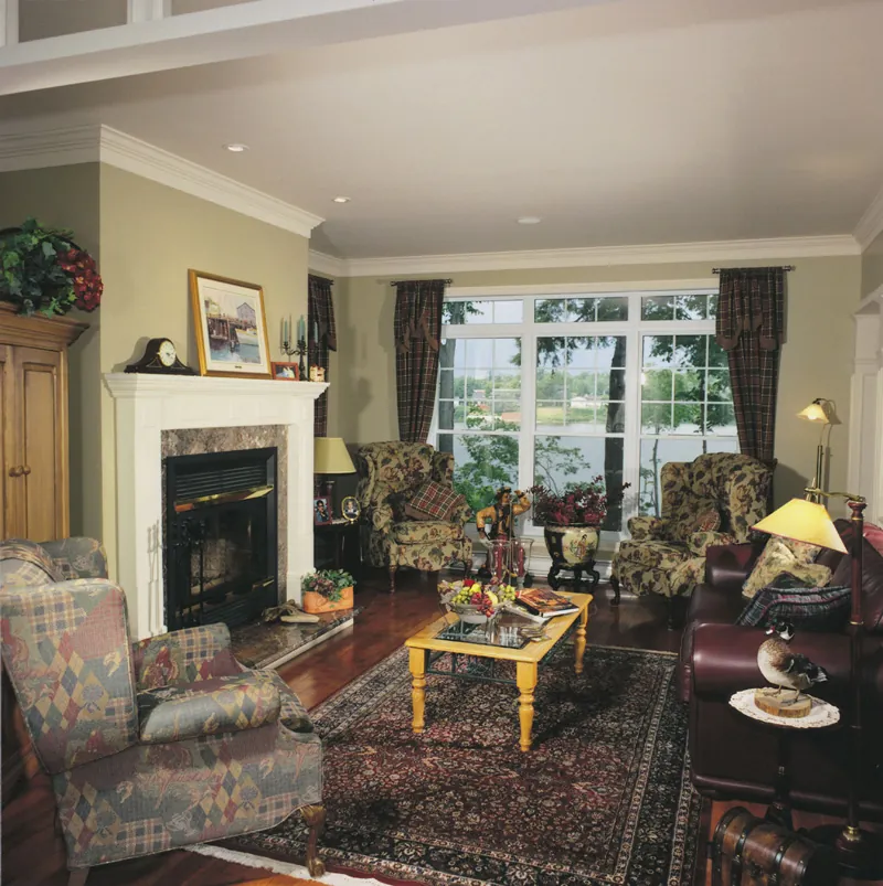 Living Room Photo 01 - Walbrook Park Traditional Home 032D-0234 - Shop House Plans and More
