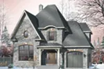Front Photo 03 - Durham Crest European Home 032D-0239 - Search House Plans and More