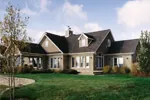 Rear Photo of House - Scotch Ridge French Country Home 032D-0261 - Shop House Plans and More