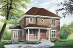 Craftsman House Plan Front Image - Wooster Heights Craftsman Home 032D-0275 - Shop House Plans and More