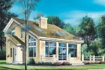 Traditional House Plan Front Image - Kissinger Cove Vacation Home 032D-0362 - Search House Plans and More