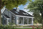 Traditional House Plan Front Photo 03 - Kissinger Cove Vacation Home 032D-0362 - Search House Plans and More