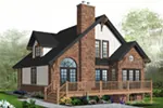 Vacation House Plan Front Photo 10 - Duffy Pass Cottage Cabin Home 032D-0368 - Search House Plans and More