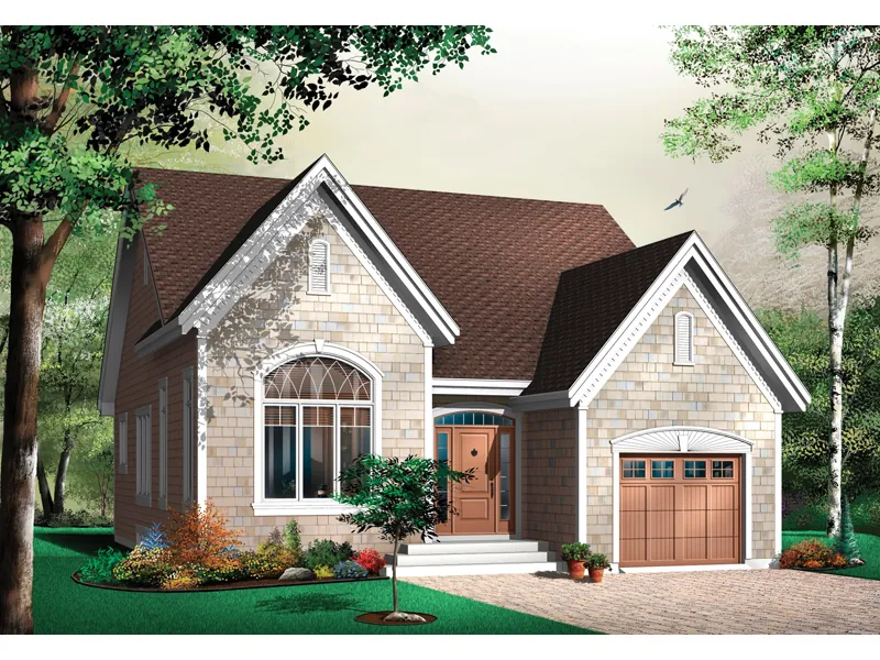 Country House Plan Front Image - Wanette English Cottage Home 032D-0394 - Shop House Plans and More