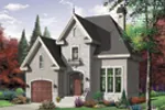 Front Image - Fletcher Manor European Home 032D-0427 - Search House Plans and More