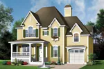 Triple Gables And A Wide Porch Add Country Charm