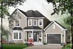 Traditional House Plan Front Photo 03 - Sandy Ridge Country Home 032D-0484 - Shop House Plans and More