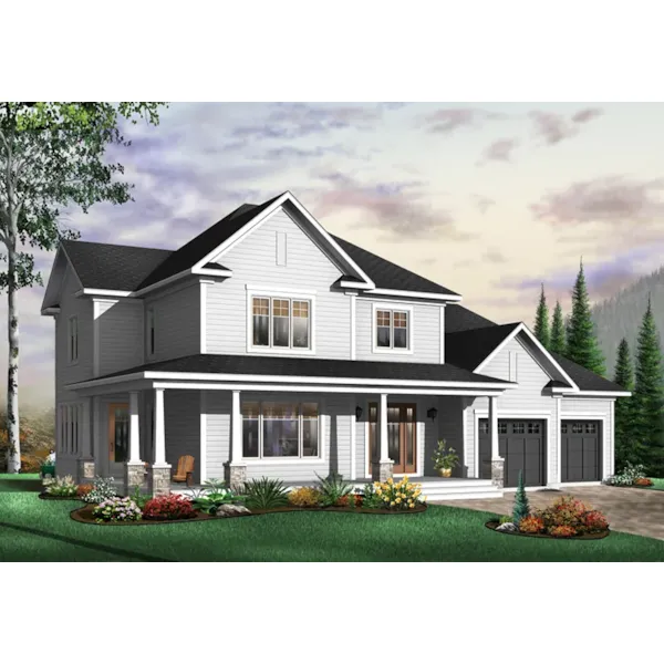 Ansonville Country Home Plan 032D-0485 - Search House Plans and More