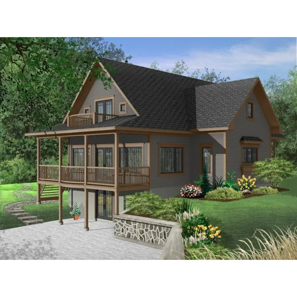 Sunderlin Cabin Home Plan 032D-0517 - Shop House Plans and More