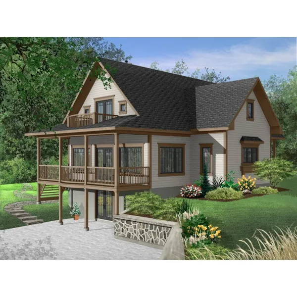 Sunderlin Cabin Home Plan 032D-0517 - Shop House Plans and More