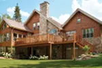 Rear Photo 02 - White Valley Rustic Luxury Home 032D-0522 - Shop House Plans and More