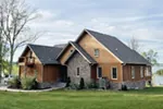 Side View Photo - White Valley Rustic Luxury Home 032D-0522 - Shop House Plans and More