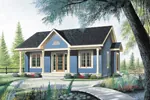 Southern House Plan Front Image - Harleigh Country Cottage Home 032D-0538 - Search House Plans and More
