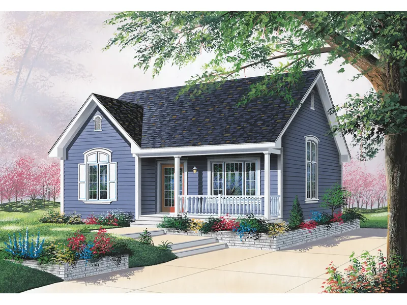 Ranch House Plan Front Image - Ladina Country Home 032D-0542 - Shop House Plans and More