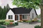 Ranch House Plan Front Photo 01 - Ladina Country Home 032D-0542 - Shop House Plans and More