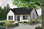 Ranch House Plan Front Photo 03 - Ladina Country Home 032D-0542 - Shop House Plans and More