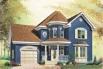 Traditional House Plan Front Image - Manheim Park Victorian Home 032D-0545 - Shop House Plans and More