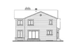 Bungalow House Plan Rear Elevation - Copperwyck Country Home 032D-0559 - Search House Plans and More