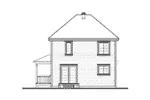 Farmhouse Plan Rear Elevation - Altenwald Country Farmhouse 032D-0564 - Search House Plans and More
