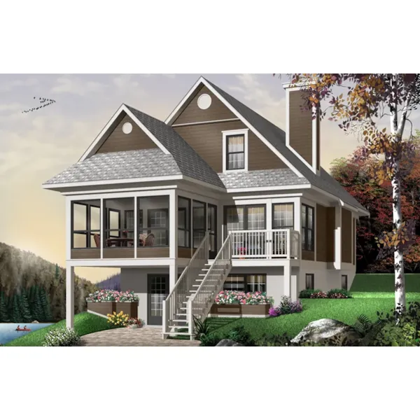 Greenoaks Lake Home Plan 032D-0602 - Search House Plans and More