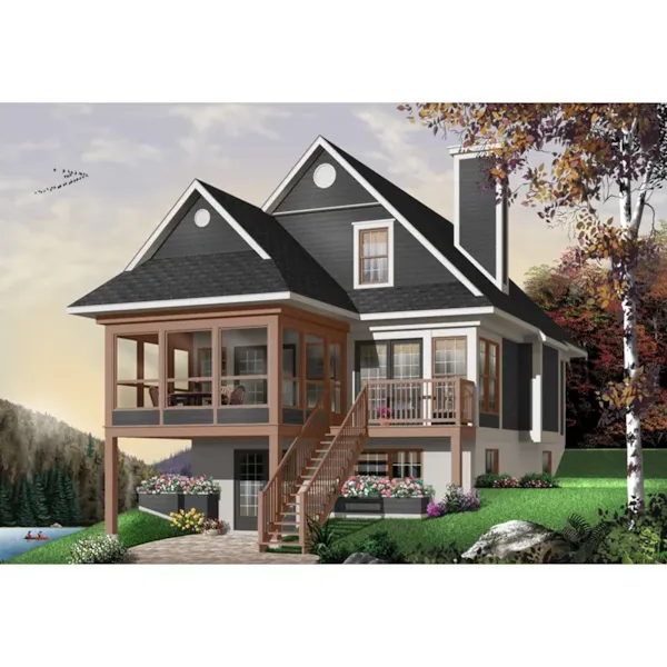 Greenoaks Lake Home Plan 032D-0602 - Search House Plans and More