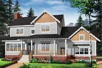 Lowcountry House Plan Front Photo 03 - Canova Traditional Farmhouse 032D-0633 - Search House Plans and More
