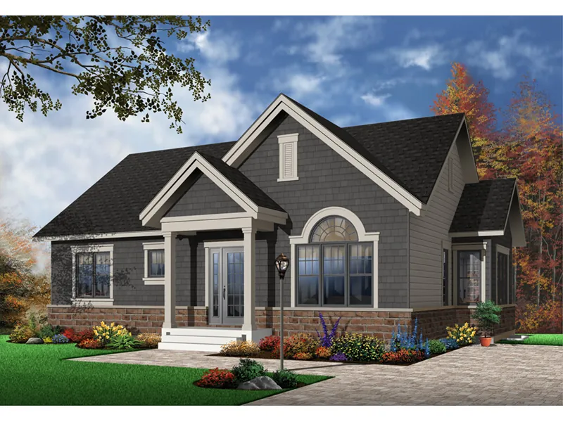 Modern House Plan Front Photo 02 - Malcolm Farm Country Home 032D-0655 - Shop House Plans and More