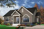 Modern House Plan Front Photo 03 - Malcolm Farm Country Home 032D-0655 - Shop House Plans and More